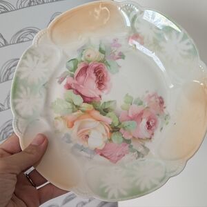 Antique Vintage German Fine China Plate